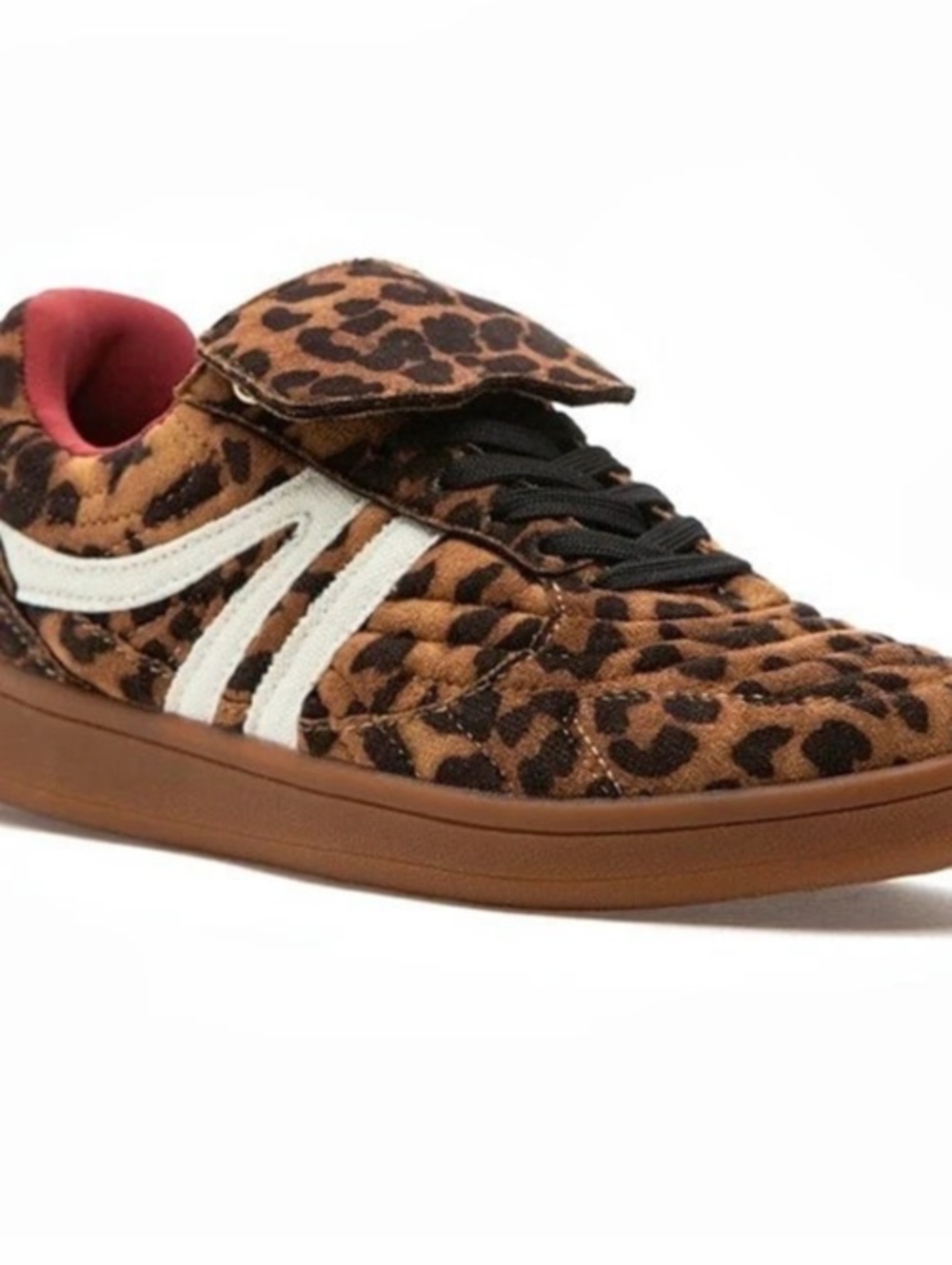 Steve Madden leopard sneakers